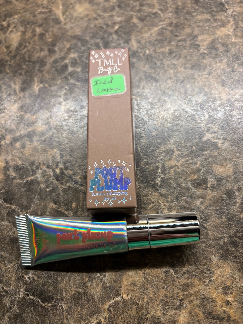 TMLL Puff Plump Luxury Plumping Lip Oil - Iced Latte